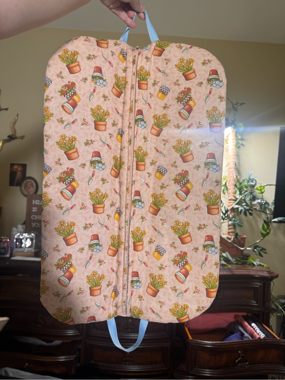 Handmade American girl doll clothing organizer